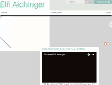 Tablet Screenshot of elfi-aichinger.com